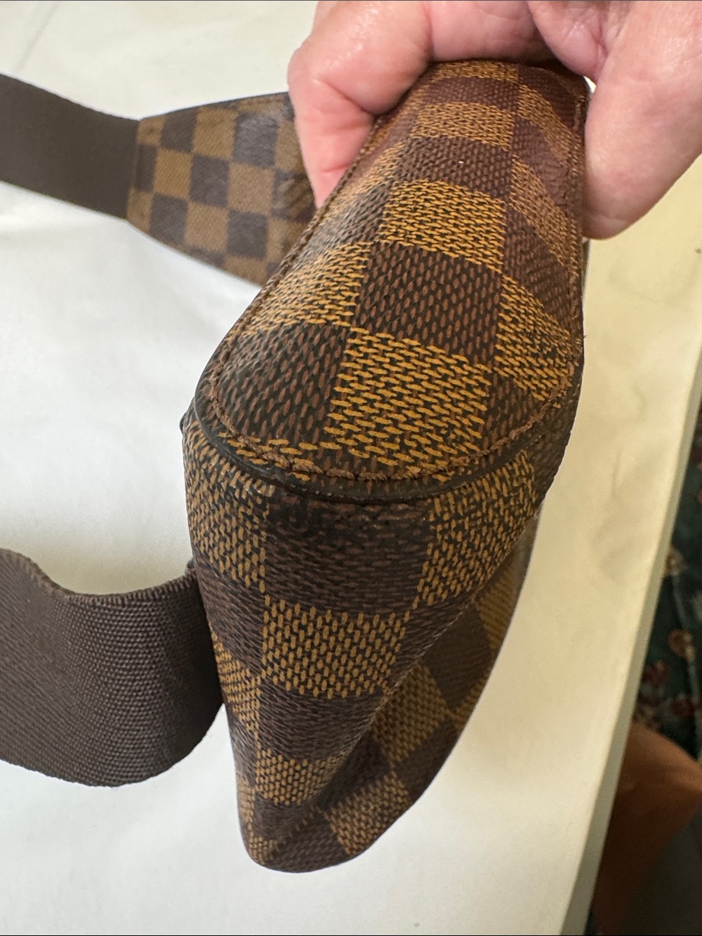 Louis Vuitton Damier Ebone Geronimos Crossbody Sling Bag - Picture 13 of 15